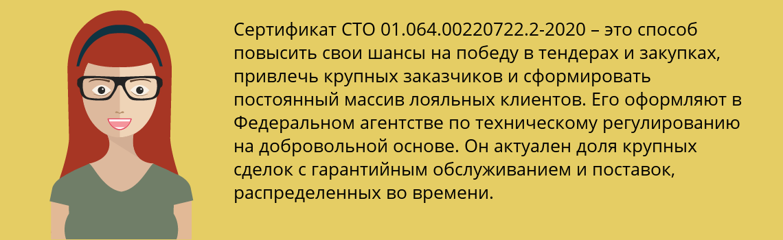 Получить сертификат СТО 01.064.00220722.2-2020 в Саяногорск